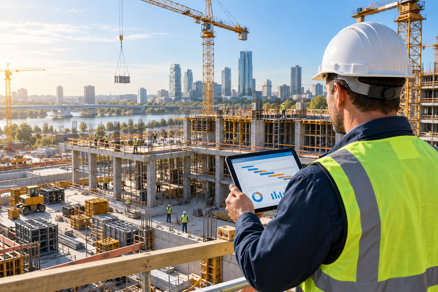 Construction project monitoring with Bonira ERP